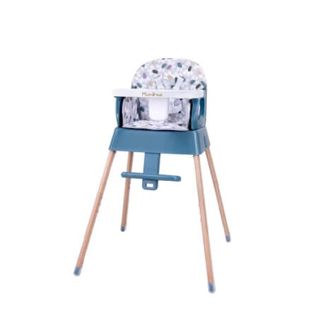 เก้าอี้ทานข้าว 5IN1 HIGH CHAIR MINANA สีฟ้า_0